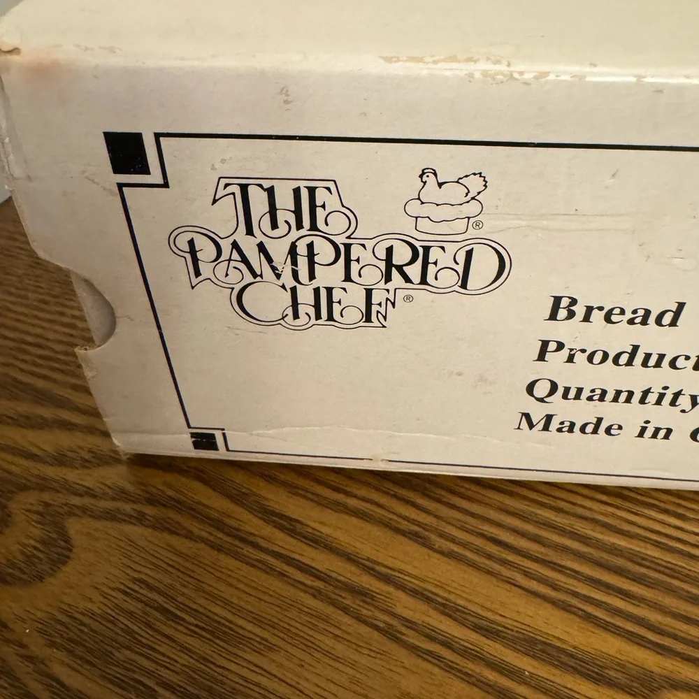 Pampered Chef Valtrompia Bread Star Tube (Product N° 1570) NWOT